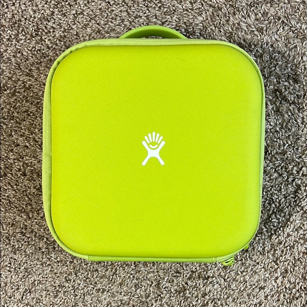 Hydro Flask Lime Green Kids Accessory Case